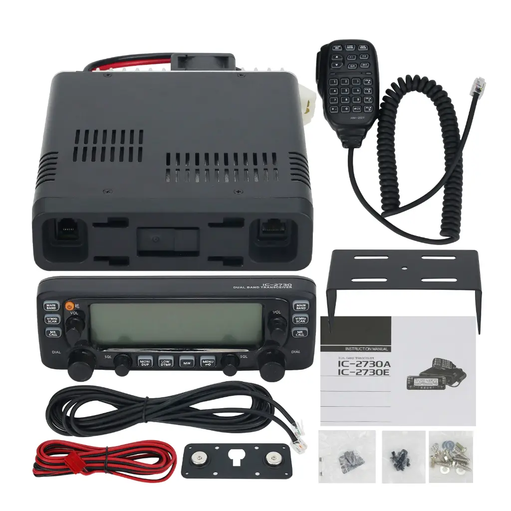 ICOM IC2730A Dual Band 50 Watts Mobile Base Radio #39 Inclusions