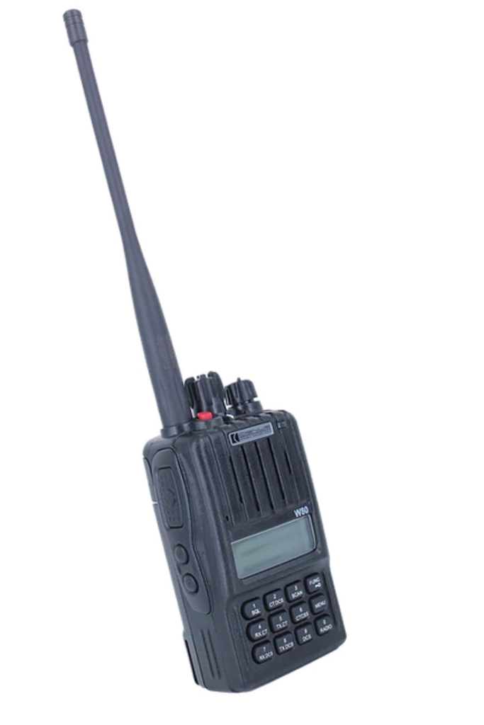 Cignus W80 Portable Water Resistant Two Way Radio-VHF (136-174 Mhz) Side View 2