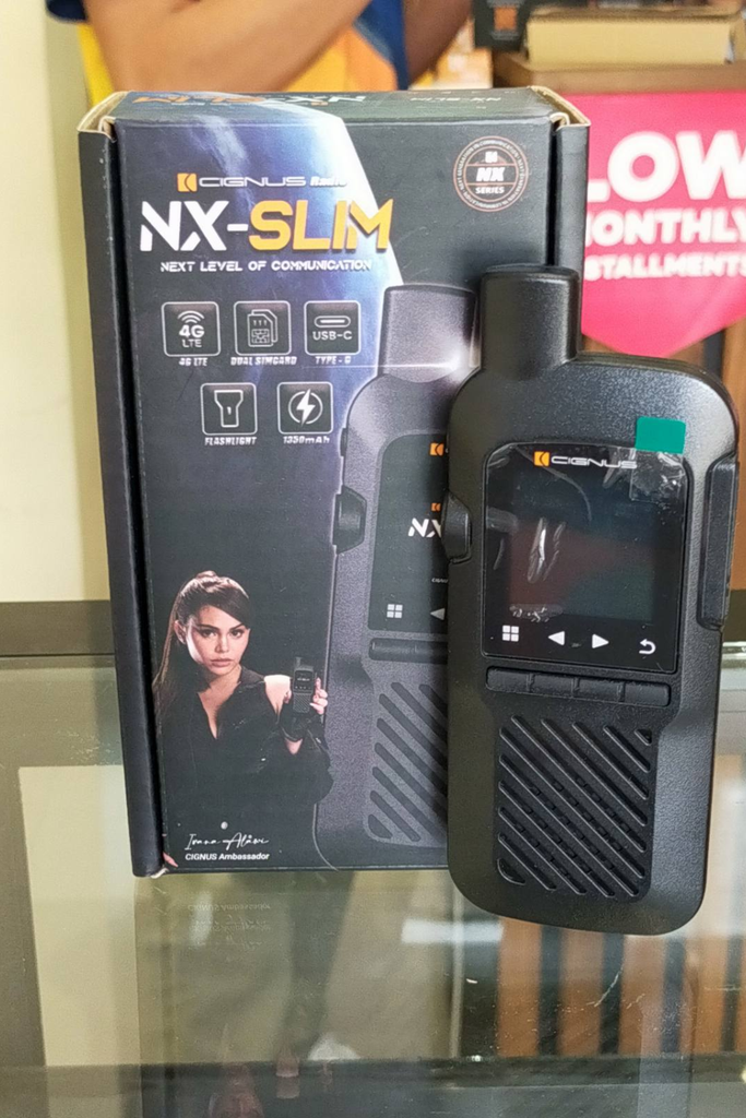 Cignus NX-Slim -  LTE PoC Radio Actual Photo