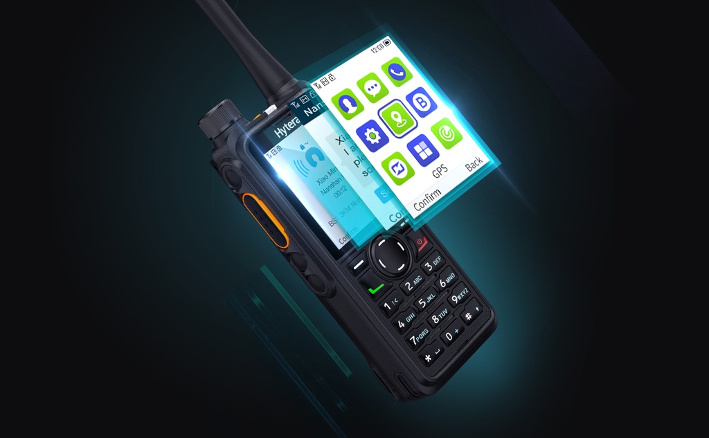 Hytera HP788 - Digital DMR Two-way Radio Poster