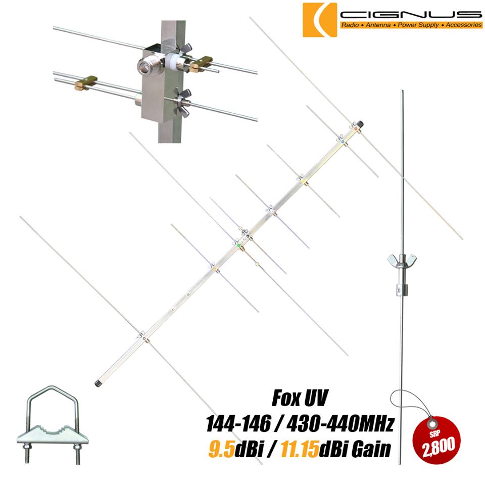CIGNUS FOX YAGI UV (AREAL ANTENNA)