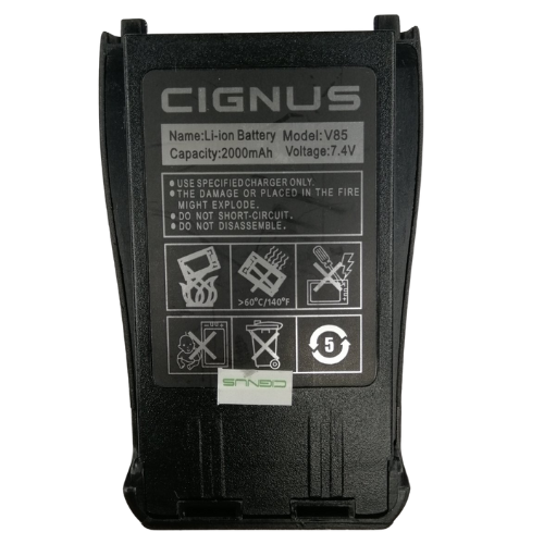 CIGNUS V85 DUAL BAND BATTERY(2000MAH)