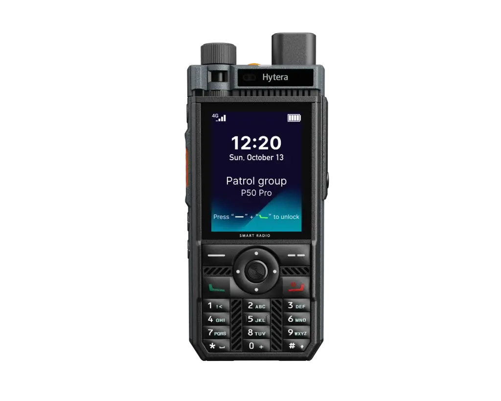 Hytera P50 Pro - Rugged Business PoC Radio (WIFI/GPS/CAMERA/NFC/PHONE)