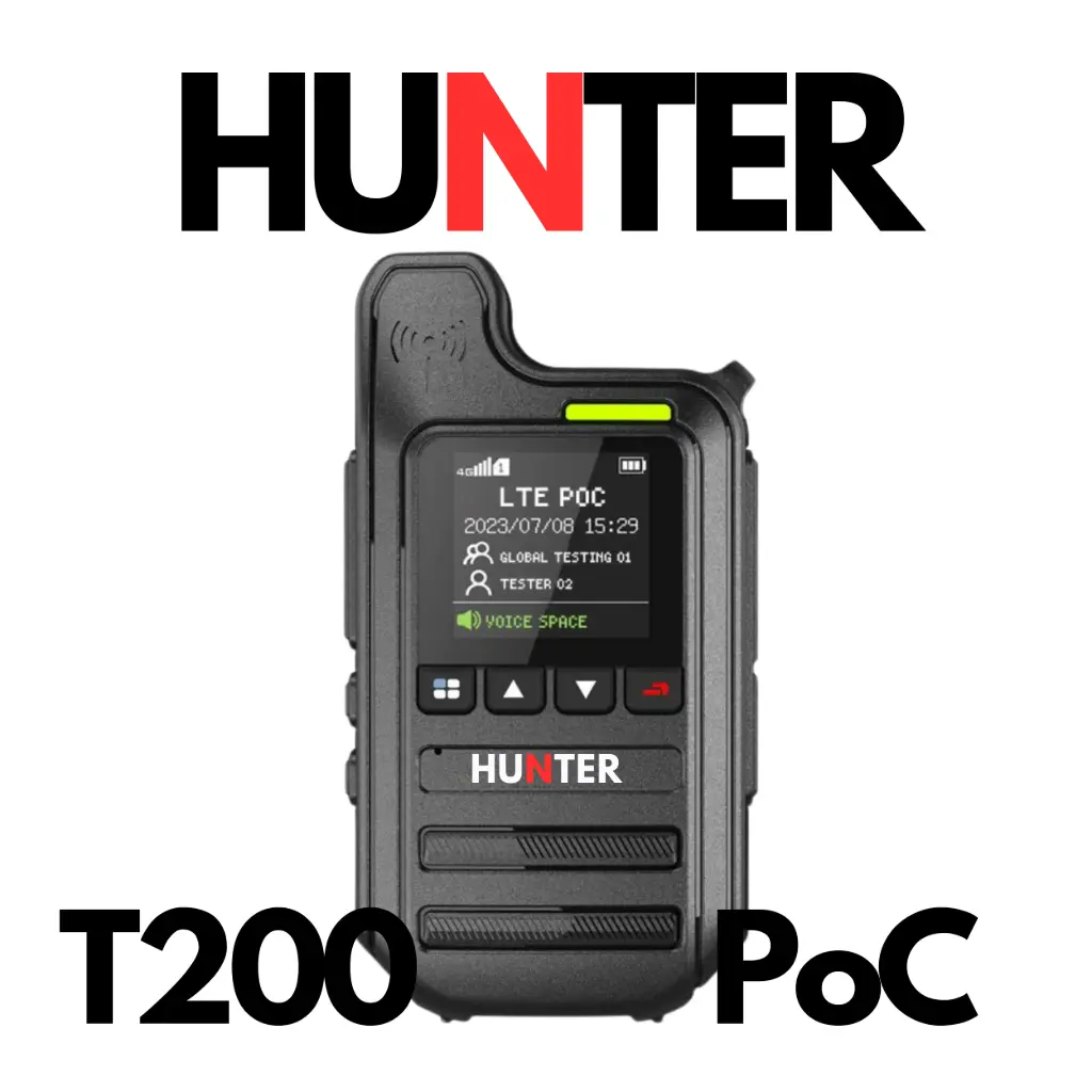 Hunter - T200 LTE PoC Radio (WIFI/GPS)