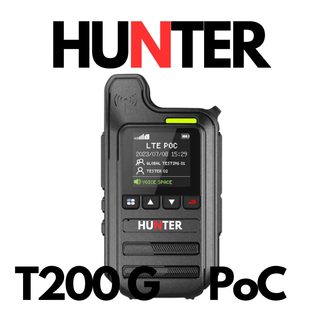 Hunter T200G - LTE PoC Radio with GPS and WiFi