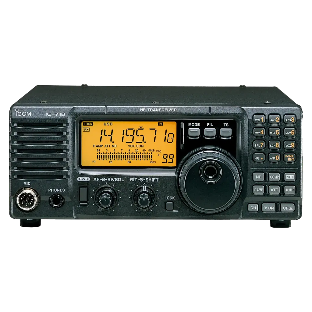 ICOM IC-718 HF ALL BAND TRANSCEIVER