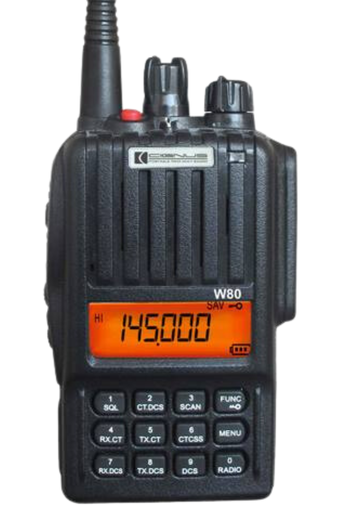 Cignus W80 - VHF Portable Water Resistant Two Way Radio