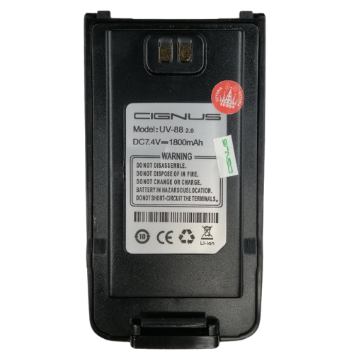 CIGNUS UV88 BATTERY V2(1800MAH)