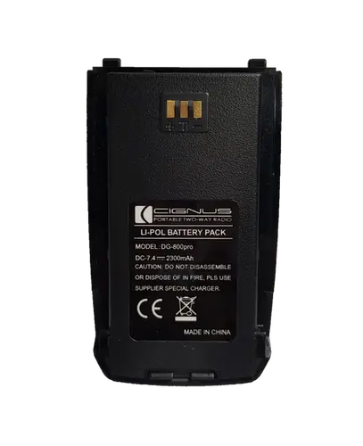 CIGNUS DG-800PRO BATTERY(2300MAH)