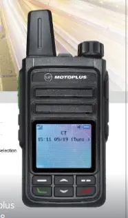 Motoplus MP-08 Digital Network PoC Radio