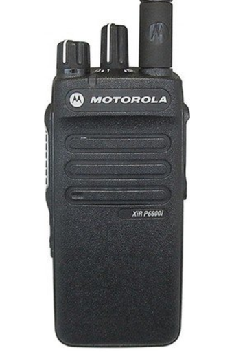 Motorola XiR P6600i TIA - Intrinsically Safe Digital Two-way Radio